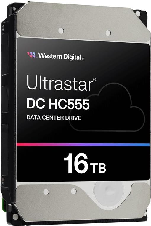 WD Ultrastar DC HC555 - Festplatte - Datencenter - 16TB - intern - 3,5" (8,9 cm) - SATA 6Gb/s - 7200 rpm - Puffer: 512MB (0B48722)