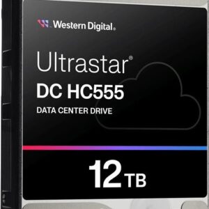 WD Ultrastar DC HC555 - Festplatte - Datencenter - 12TB - intern - 3,5" (8,9 cm) - SAS 12Gb/s - 7200 rpm - Puffer: 512MB (0B47741)