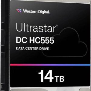 WD Ultrastar DC HC555 - Festplatte - Datencenter - 14TB - intern - 3,5" (8,9 cm) - SATA 6Gb/s - 7200 rpm - Puffer: 512MB (0B48721)