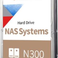 TOSHIBA N300 NAS HARD DRIVE 14TB BULK 3.5 SATA 7200 RPM 512MB CMR (HDWG51EUZSVA)