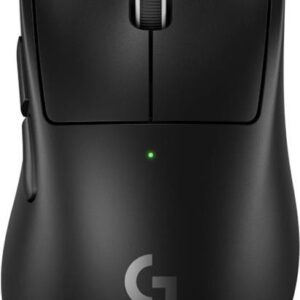 Logitech G PRO X SUPERLIGHT 2 DEX - Maus - ergonomisch - Für Rechtshänder - optisch - 5 Tasten - kabellos, kabelgebunden - 2,4 GHz, USB - Schwarz (910-007357)