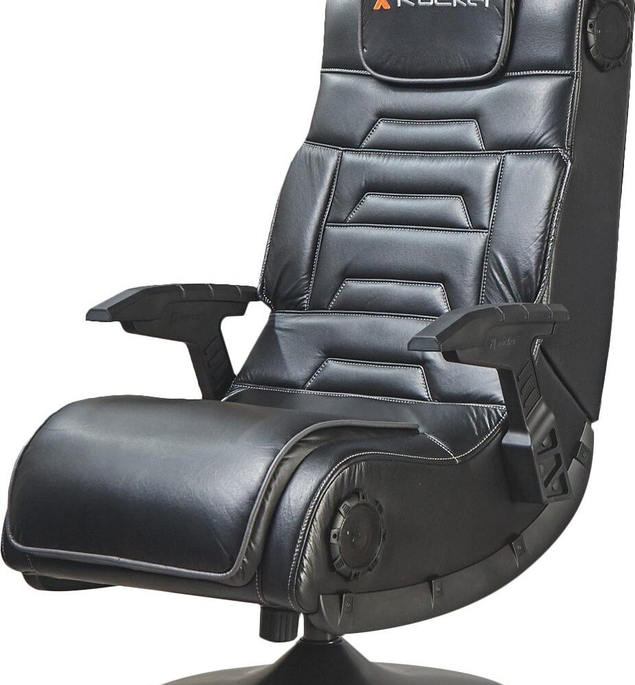X Rocker Pro 4.1 Konsolen-Gamingstuhl Gepolsterter - ausgestopfter Sitz Schwarz (5117301)