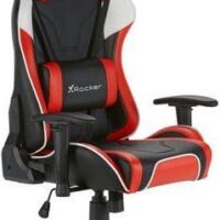 XROCKER AGILITY GAMING STUHL ROT 0745401 verstellbar PU-Leder 100kg (0745401)