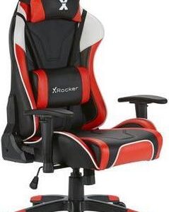 XROCKER AGILITY GAMING STUHL ROT 0745401 verstellbar PU-Leder 100kg (0745401)