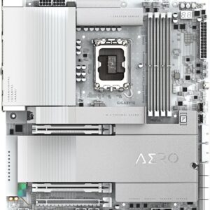 Gigabyte Z890 AERO D - Motherboard - ATX - LGA1851-Sockel - Z890 Chipsatz - USB 3,2 Gen 2, USB 3,2 Gen 1, USB4 - 2 x 2,5 Gigabit LAN, Bluetooth, Wi-Fi 7 - Onboard-Grafik (CPU erforderlich) - HD Audio (8-Kanal) (Z890 AERO D)