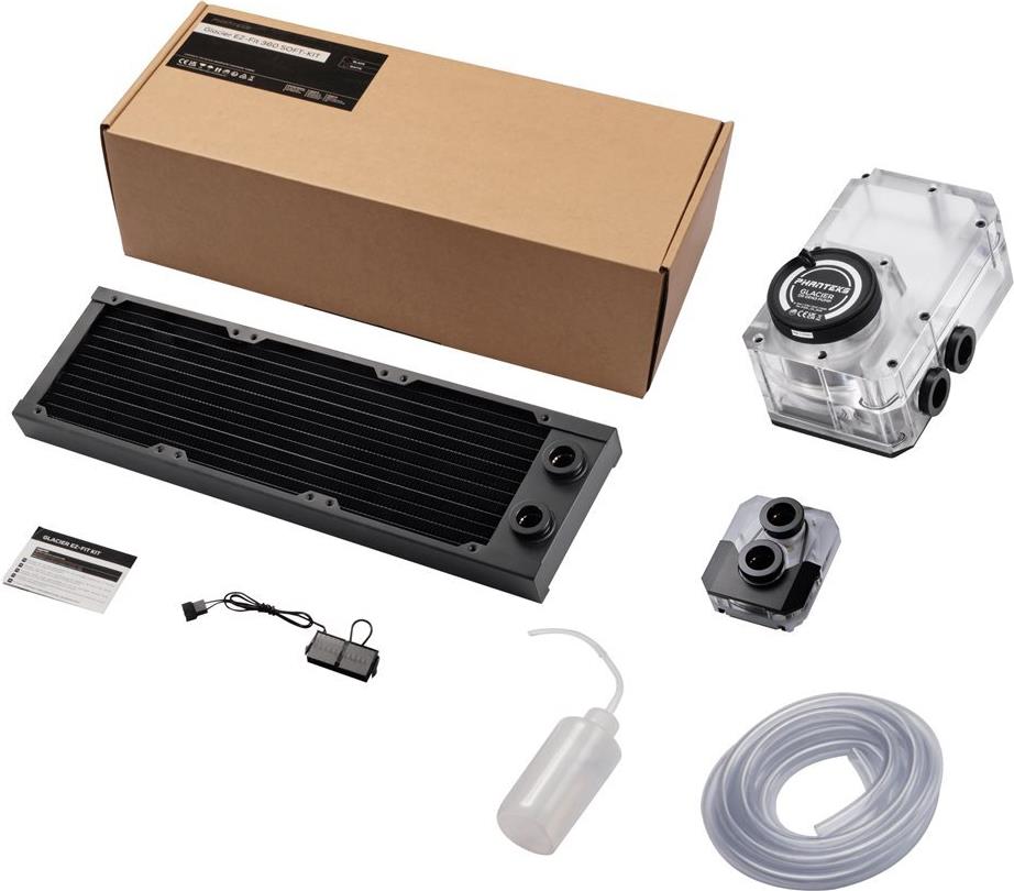 PHANTEKS Glacier EZ-Fit 360 SOFT-KIT, Wasserkühlungsset - weiß (PH-GEF_KIT360-ST_DWT)