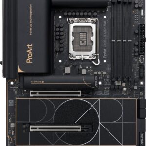 ASUS ProArt Z890-CREATOR WIFI - Motherboard - ATX - LGA1851-Sockel - Z890 Chipsatz - USB4, USB 3,2 Gen 2, USB-C 3,2 Gen 2x2, USB 3,2 Gen 1 - 10 Gigabit LAN, 2,5 Gigabit LAN, Bluetooth, Wi-Fi 7 - Onboard-Grafik (CPU erforderlich) - HD Audio (8-Kanal) (90MB1JD0-M0EAY0)