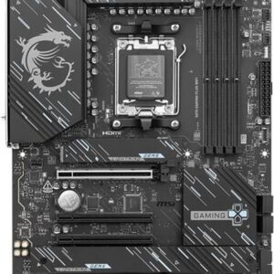 MSI X870 GAMING PLUS WIFI - Motherboard - ATX - Socket AM5 - AMD X870 Chipsatz - USB-C 3,2 Gen 2x2, USB 3,2 Gen 2, USB 3,2 Gen 1, USB4 - Wi-Fi 7, 5 Gigabit Ethernet, Bluetooth - Onboard-Grafik (CPU erforderlich) - HD Audio (8-Kanal) (7E47-004R)