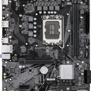 Gigabyte H610M D3W DDR4 - 1,0 - Motherboard - micro ATX - LGA1700-Sockel - H610 Chipsatz - USB-C 3,2 Gen 1, USB 3,2 Gen 1 - Gigabit LAN - Onboard-Grafik (CPU erforderlich) - HD Audio (8-Kanal) (H610M D3W DDR4)