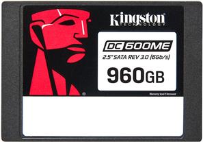 Kingston DC600ME - SSD - Enterprise, Mixed Use - verschlüsselt - 960GB - intern - 2,5" (6,4 cm) - SATA 6Gb/s - 256-Bit-AES - TCG Opal Encryption 2,0 (SEDC600ME/960G)
