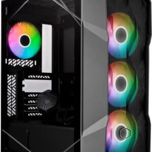 Cooler Master TD500 MAX - Mini-ITX - ATX - Seitenteil mit Fenster (gehärtetes Glas) 850 Watt (ATX12V 3,0) - Gun Metal - USB/Audio (TD500V2-MGNN85-SL0)