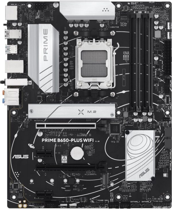 ASUS MB Sc AM5 PRIME B650-PLUS WIFI, AMD B650, 4xDDR5, 1xDP, 1xHDMI, WI-FI (90MB1KP0-M0EAY0)