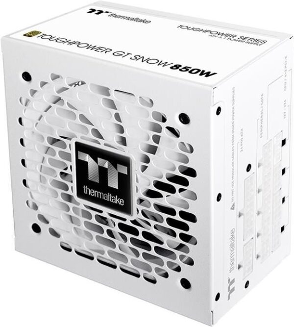 Thermaltake ToughPower GT Snow 850W - Netzteil (intern) - ATX12V 3,1 - EPS12V - 80 PLUS Gold - Wechselstrom 100-240 V - 850 Watt - aktive PFC - snow (PS-TPT-0850FNFAGE-W)
