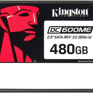 Kingston DC600ME - SSD - Mixed Use - verschlüsselt - 480GB - intern - 2,5" (6,4 cm) - SATA 6Gb/s - 256-Bit-AES - TCG Opal Encryption 2,0 (SEDC600ME/480G)