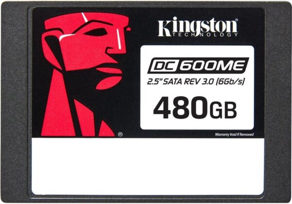 Kingston DC600ME - SSD - Mixed Use - verschlüsselt - 480GB - intern - 2,5" (6,4 cm) - SATA 6Gb/s - 256-Bit-AES - TCG Opal Encryption 2,0 (SEDC600ME/480G)