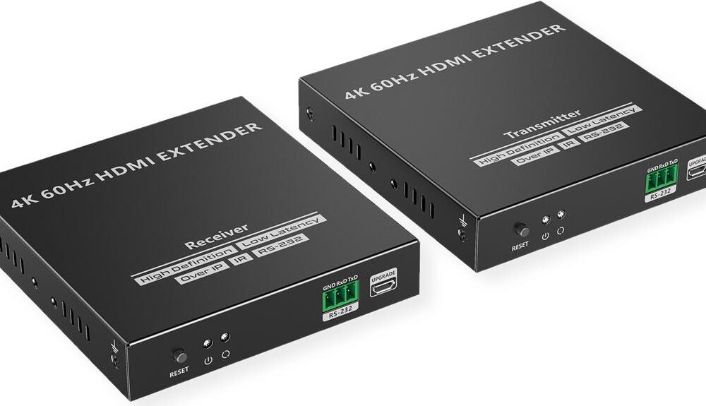 VALUE HDMI-Verlängerung über IP, IPCOLOR, 4K60Hz, 120 m (14.99.3568)