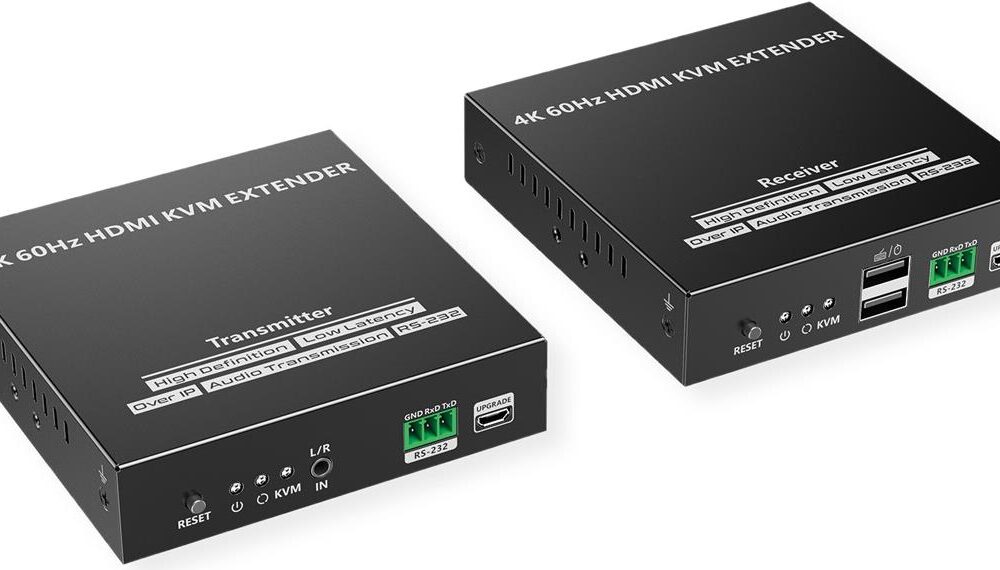 VALUE KVM Verlängerung über Kat.6/6A, HDMI, max. 120m (14.99.3044)
