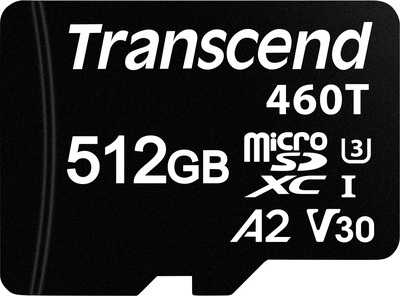 Transcend TS512GUSD460T-VS1 microSD-Karte Retail 512 GB (TS512GUSD460T-VS1)