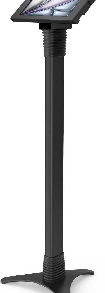 Compulocks iPad Air M2 & M3 11", Apex Enclosure Portable Floor Stand - Black - Gehäuse - tragbar - für Tablett - verriegelbar - hochwertiges Aluminium, Metallrahmen - Schwarz - Bildschirmgröße: 27,9 cm (11") - Montageschnittstelle: 100 x 100 mm - Bodenaufstellung - für Apple 11-inch iPad Air M2 Wi-Fi, M2 Wi-Fi + Cellular, M3 Wi-Fi, M3 Wi-Fi + Cellular (147B11APXB)