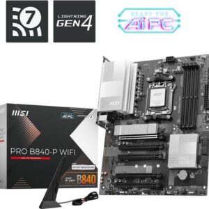 MSI PRO B840-P WIFI Motherboard AMD B840 Sockel AM5 ATX