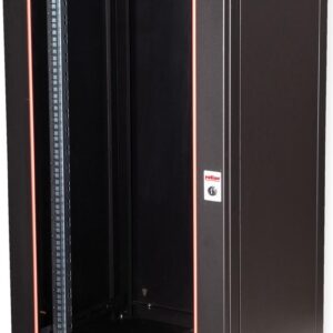 Roline Pro - Schrank Netzwerkschrank - 600 x 450 mm (B x T) - geeignet für Wandmontage - RAL 9005, Jet Black - 20U - 48.3 cm (19") (26.21.0178)
