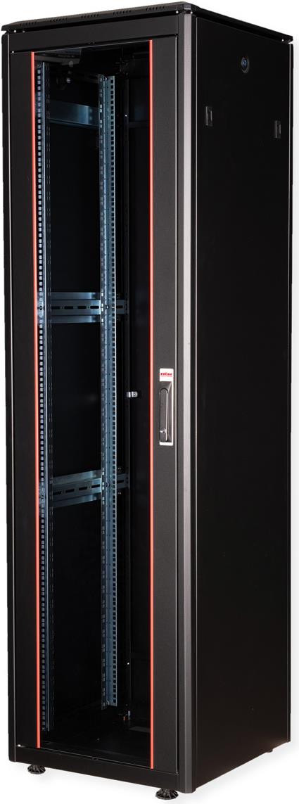 Roline Pro - Schrank Netzwerkschrank - Jet Black, RAL 9005 - 47U - 48.3 cm (19") (26.21.0231)