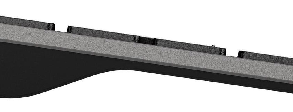 HP 720 - Tastatur - multi-device, rechargeable, powered by SuperCapacitor, 22 programmable keys - full size - kabellos - 2,4 GHz, Bluetooth - QWERTZ - Deutsch - Dämmerungsschwarz (9T5B1AA#ABD)