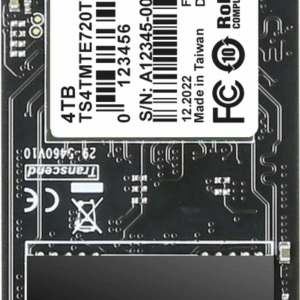 Transcend 4 TB Interne PCIe SSD TS4TMTE720T-VS1 (TS4TMTE720T-VS1)