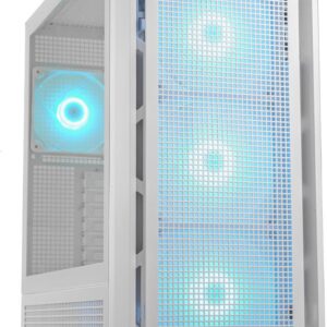 COUGAR Gaming MX600 RGB - Full Tower - PC - Weiß - ATX - CEB - EATX - micro ATX - Mini-ITX - Gaming - Blau - Grün - Rot (CGR-57C9W-RGB)