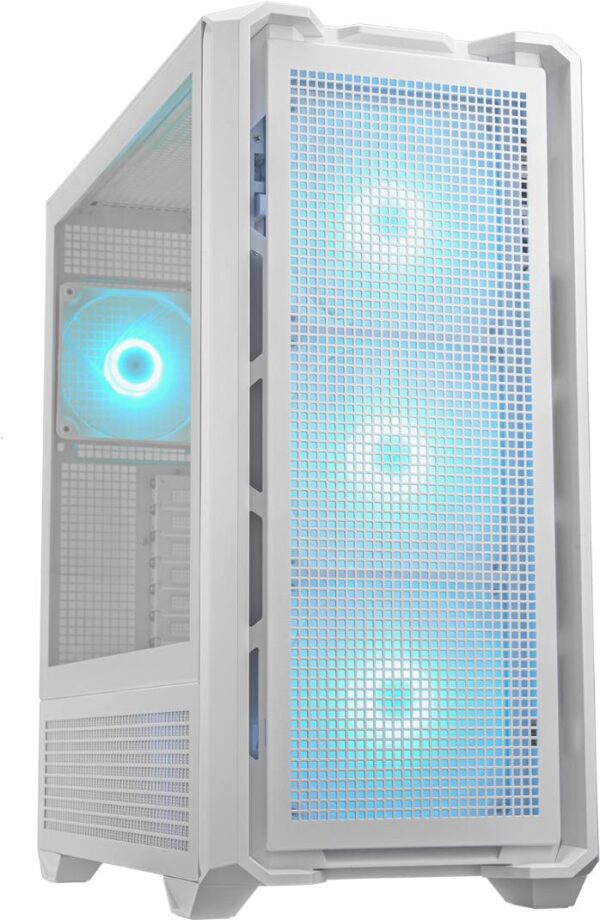 COUGAR Gaming MX600 RGB - Full Tower - PC - Weiß - ATX - CEB - EATX - micro ATX - Mini-ITX - Gaming - Blau - Grün - Rot (CGR-57C9W-RGB)