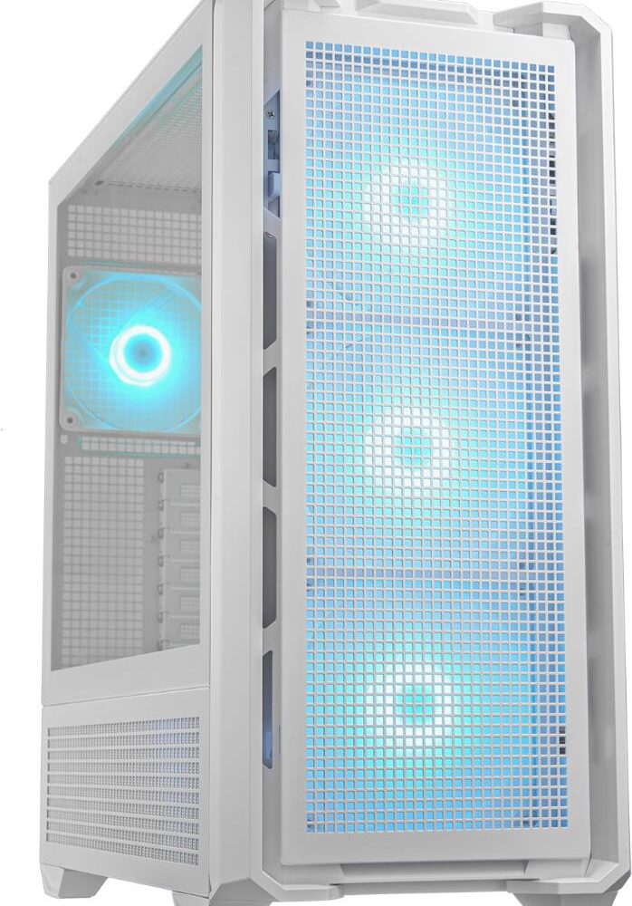 COUGAR Gaming MX600 RGB - Full Tower - PC - Weiß - ATX - CEB - EATX - micro ATX - Mini-ITX - Gaming - Blau - Grün - Rot (CGR-57C9W-RGB)