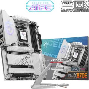 MSI MAG X870E EDGE TI Wifi X870 AM5 ATX DDR5 - AMD Sockel AM5 (Ryzen Zen4) - ATX (7E59-002R)