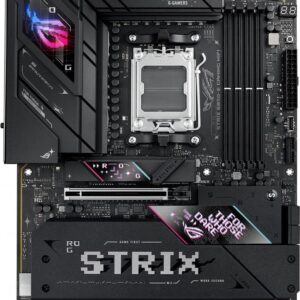 ASUS ROG STRIX B850-E GAMING WIFI - Motherboard - ATX - Socket AM5 - AMD B850 Chipsatz - USB-C 3,2 Gen 2x2, USB-C 3,2 Gen2, USB 3,2 Gen 2, USB 3,2 Gen 1 - 2,5 Gigabit LAN, Wi-Fi 7, Bluetooth - Onboard-Grafik (CPU erforderlich) - HD Audio (8-Kanal) (90MB1J60-M0EAY0)
