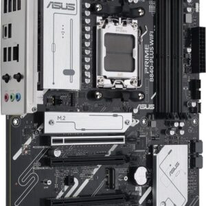 ASUS PRIME B840-PLUS WIFI - Motherboard - ATX - Socket AM5 - AMD B840 Chipsatz - USB-C 3,2 Gen 1, USB 3,2 Gen 1 - 2,5 Gigabit LAN, Bluetooth, Wi-Fi 6E - Onboard-Grafik (CPU erforderlich) - HD Audio (8-Kanal) (90MB1IZ0-M0EAY0)