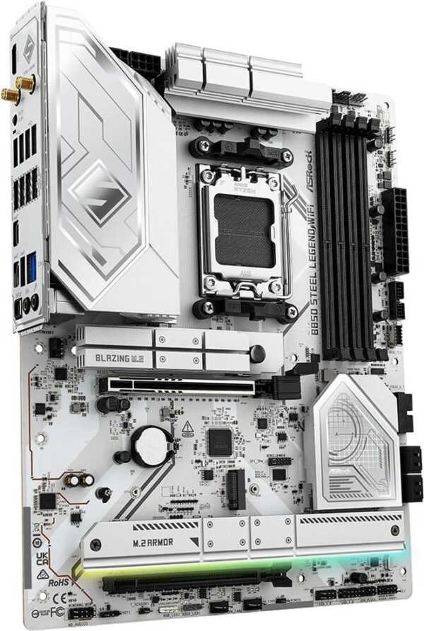ASRock MB Sc AM5 B850 Steel Legend WiFi, AMD B850, 4xDDR5, 1xHDMI, WiFi, ATX