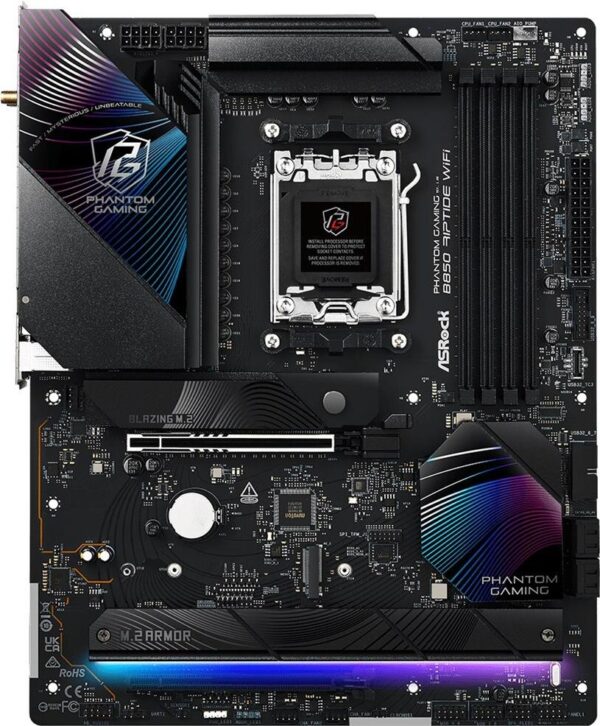 ASRock B850 Riptide WiFi DDR5 AM5 retail - AMD Sockel AM5 (Ryzen Zen4) (90-MXBQT-A0UAYZ)