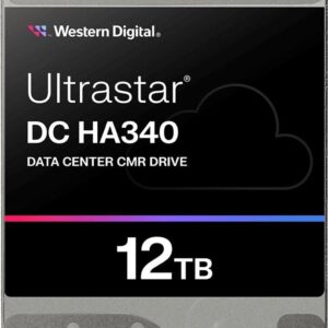 WD Ultrastar DC HA340 WUS721212BLE6L4 - Festplatte - Datencenter - 12TB - intern - 3,5" (8,9 cm) - SATA 6Gb/s - 7200 rpm - Puffer: 512MB (0B47063)