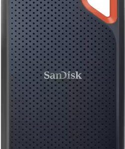 SanDisk Extreme - SSD - 8TB - extern (tragbar) - USB 3,2 Gen 2 (USB-C Steckverbinder) - 256-Bit-AES (SDSSDE61-8T00-G25)