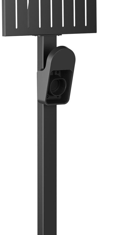 InLine Universal Wallbox-Standfuß XL mit EV-Ladekabel Halterung - schwarz (59989C)