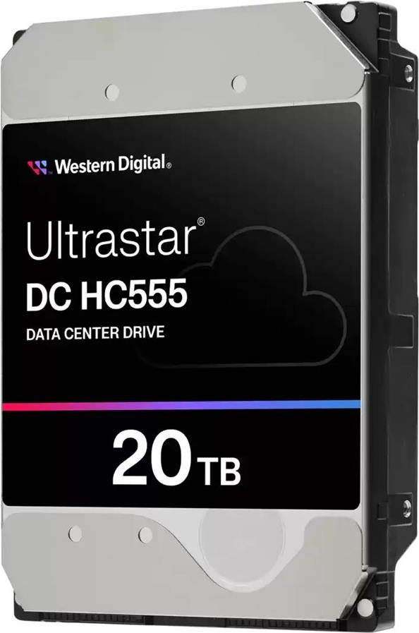 WD Ultrastar DC HC555 - Festplatte - Datencenter - 20TB - intern - 3,5" (8,9 cm) - SATA 6Gb/s - 7200 rpm - Puffer: 512MB (0B48724)