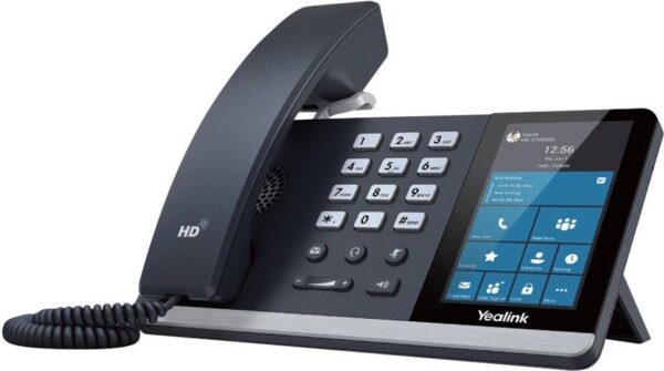 Yealink T55A - Skype for Business Edition - VoIP-Telefon - SIP, SIP v2, SRTP - Classic Gray (1301088)