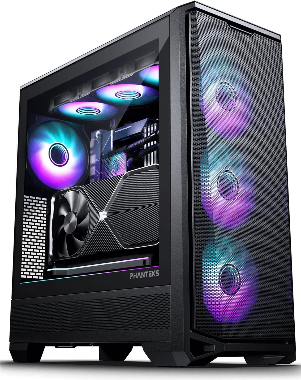Phanteks Eclipse G400A Midi-Tower Tempered Glass D-RGB - schwarz (PH-EC400GA_DBK01)