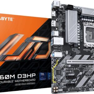 Gigabyte MB GBT Intel 1851 B860M D3HP - Micro/Mini/Flex-ATX - USB 3.2 (B860M D3HP)