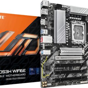 Gigabyte MB GBT Intel 1851 B860M DS3H WIFI6E - Micro/Mini/Flex-ATX - USB 3.2 (B860M DS3H WIFI6E)