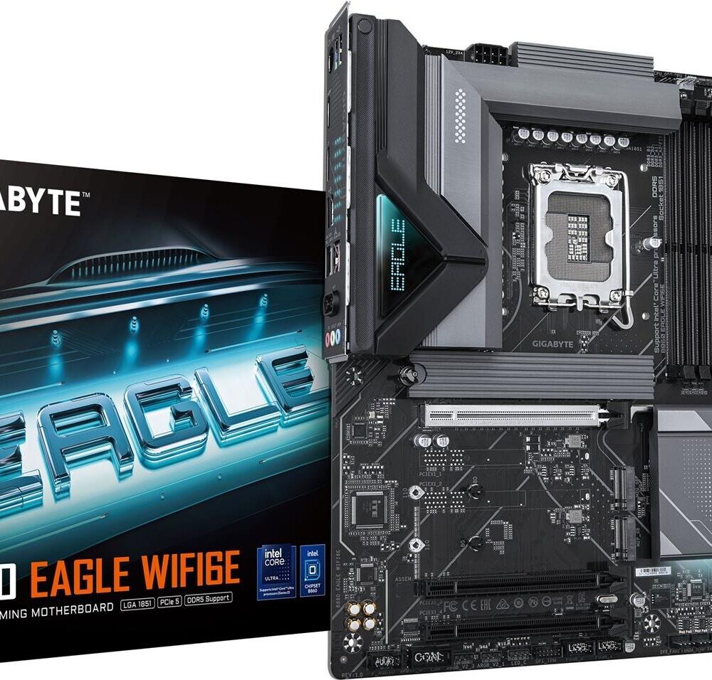 Gigabyte MB GBT Intel 1851 B860 Eagle WiFi6E - Mainboard - ATX (B860 EAGLE WIFI6E)