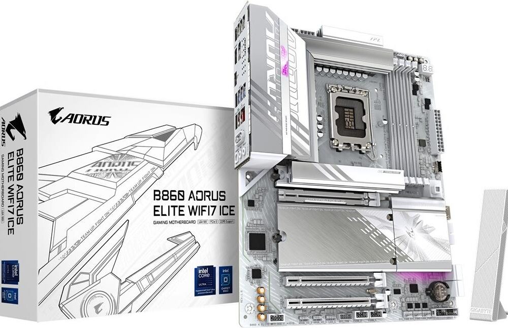 Gigabyte MB GBT Intel 1851 B860 A ELITE WF7 ICE (B860 A ELITE WF7 ICE)