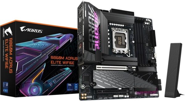 Gigabyte MB GBT Intel 1851 B860M A ELITE WIFI6E - Micro/Mini/Flex-ATX - USB 3.2 (B860M A ELITE WIFI6E)