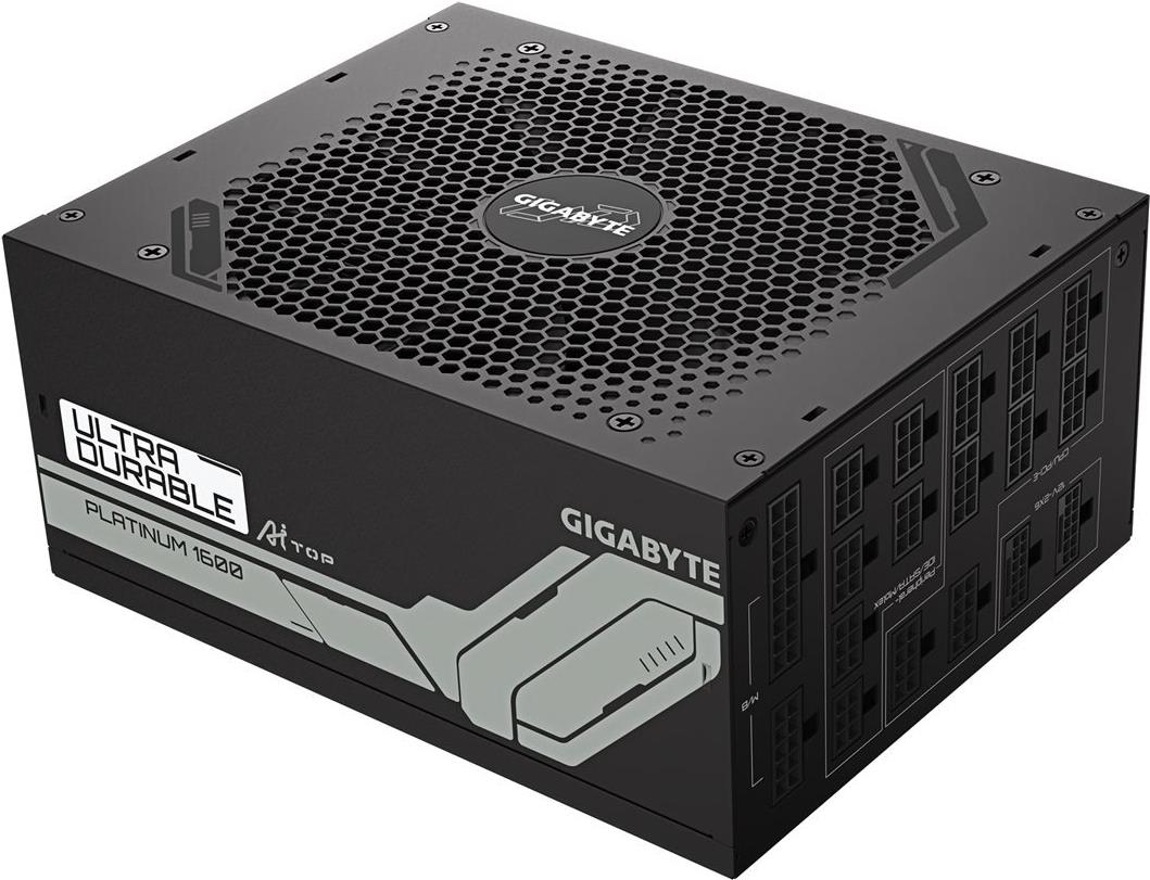 Gigabyte UD1600PM PG5 AI TOP - Netzteil (intern) - ATX12V 3,1 - EPS12V - 80 PLUS Platinum - Wechselstrom 100-240 V - 1600 Watt - aktive PFC (GP-UD1600PM PG5)