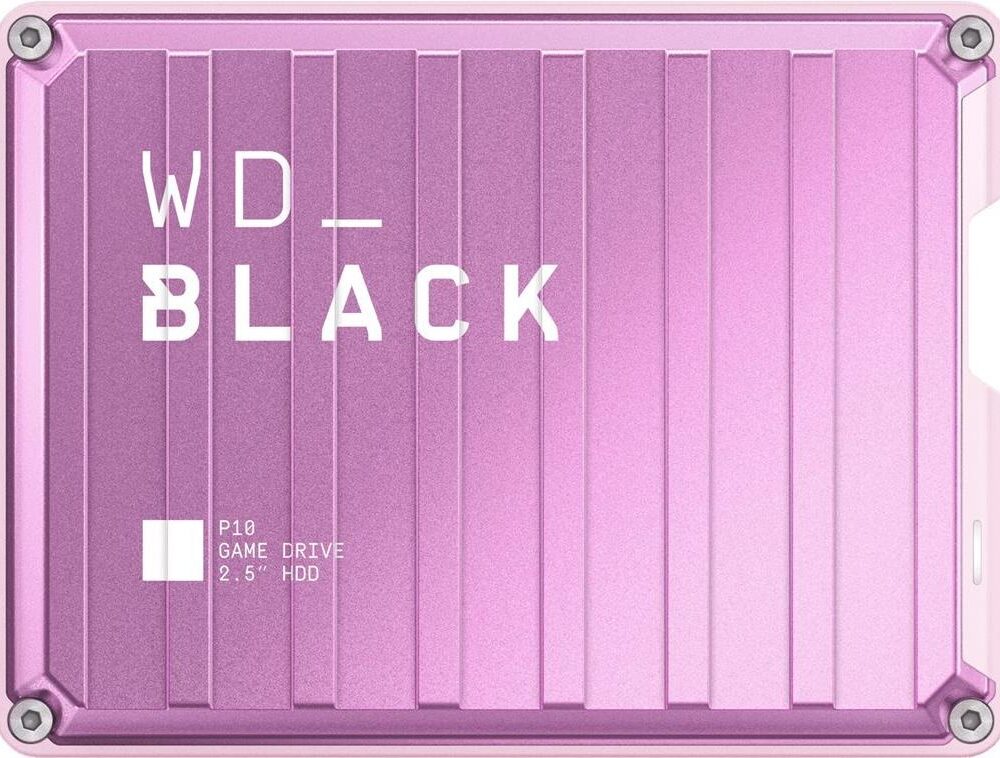 WD WD_BLACK P10 Game Drive WDBZ7D0060BPK - Festplatte - 6TB - extern (tragbar) - 2,5" (6,4 cm) - USB 3,2 Gen 1 - pink (WDBZ7D0060BPK-WESN)