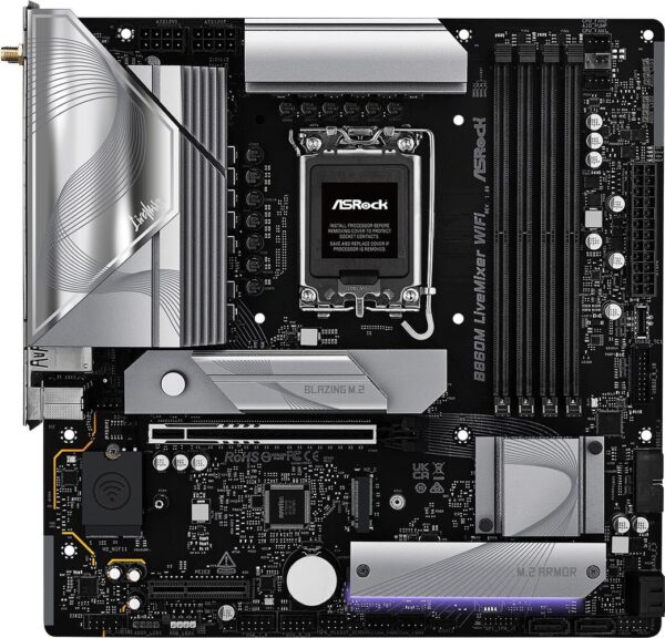 ASRock B860M LiveMixer WiFi DDR5 Intel S1851 retail (90-MXBRT0-A0UAYZ)